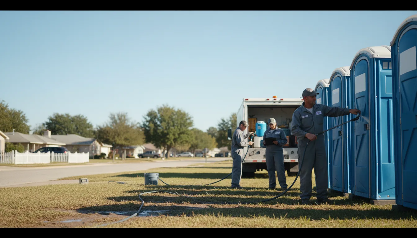 Long-Term Portable Toilet Rental in Mapleton, IA near me